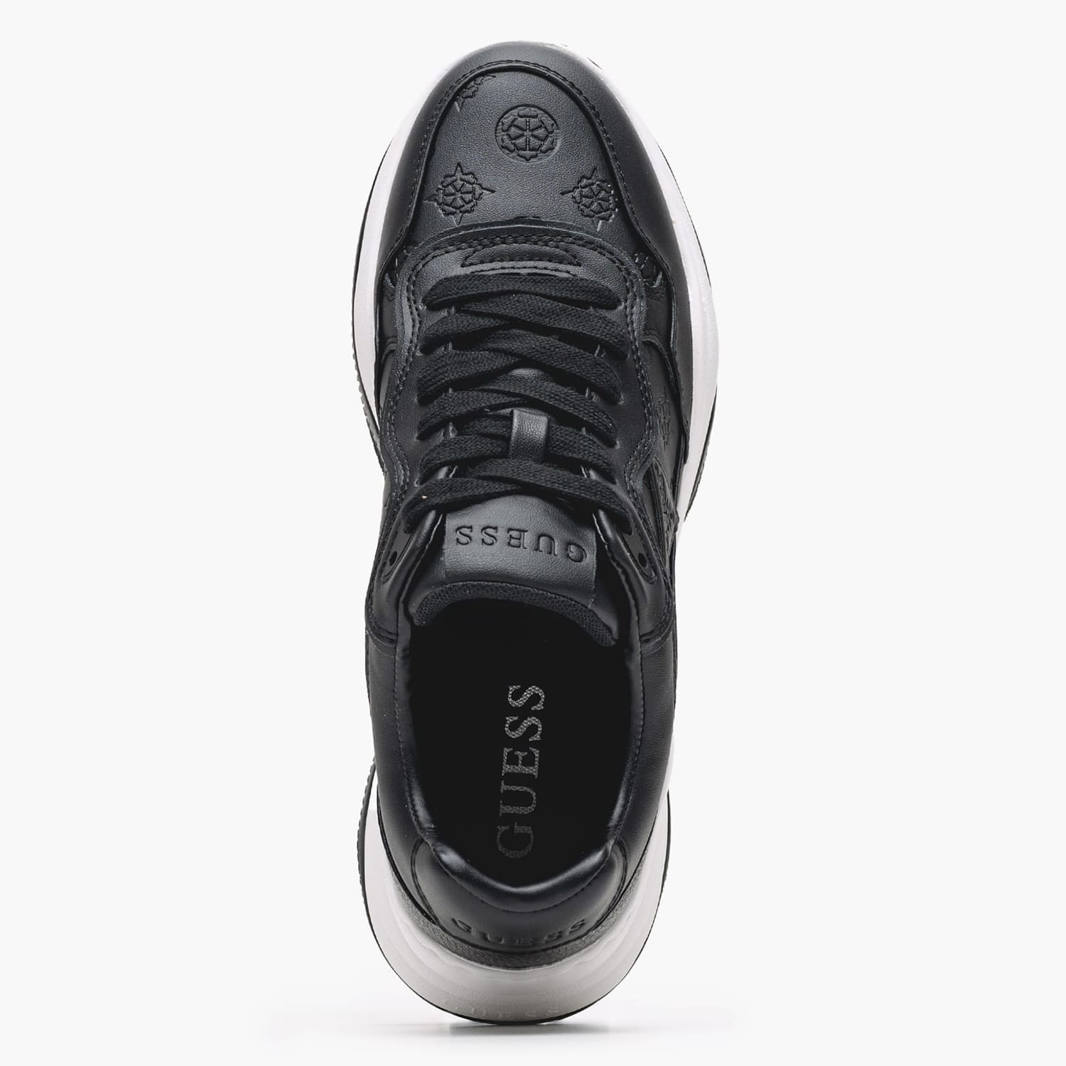 Women Casual Shoes Hapyy Black ECOleather Guess Women Casual Shoes Hapyy Black ECOleather Guess