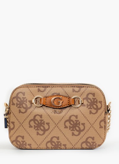 Γυναικεία Πορτοφόλια Emilee.Zip Μαύρο ECOleather Guess