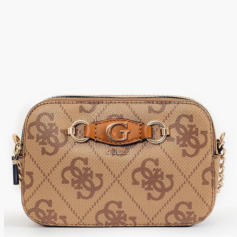 Women Bags Izzy.Camera Beige ECOleather Guess