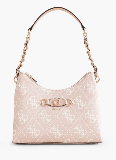 Γυναικεία Πορτοφόλια Emilee.Zip Μαύρο ECOleather Guess