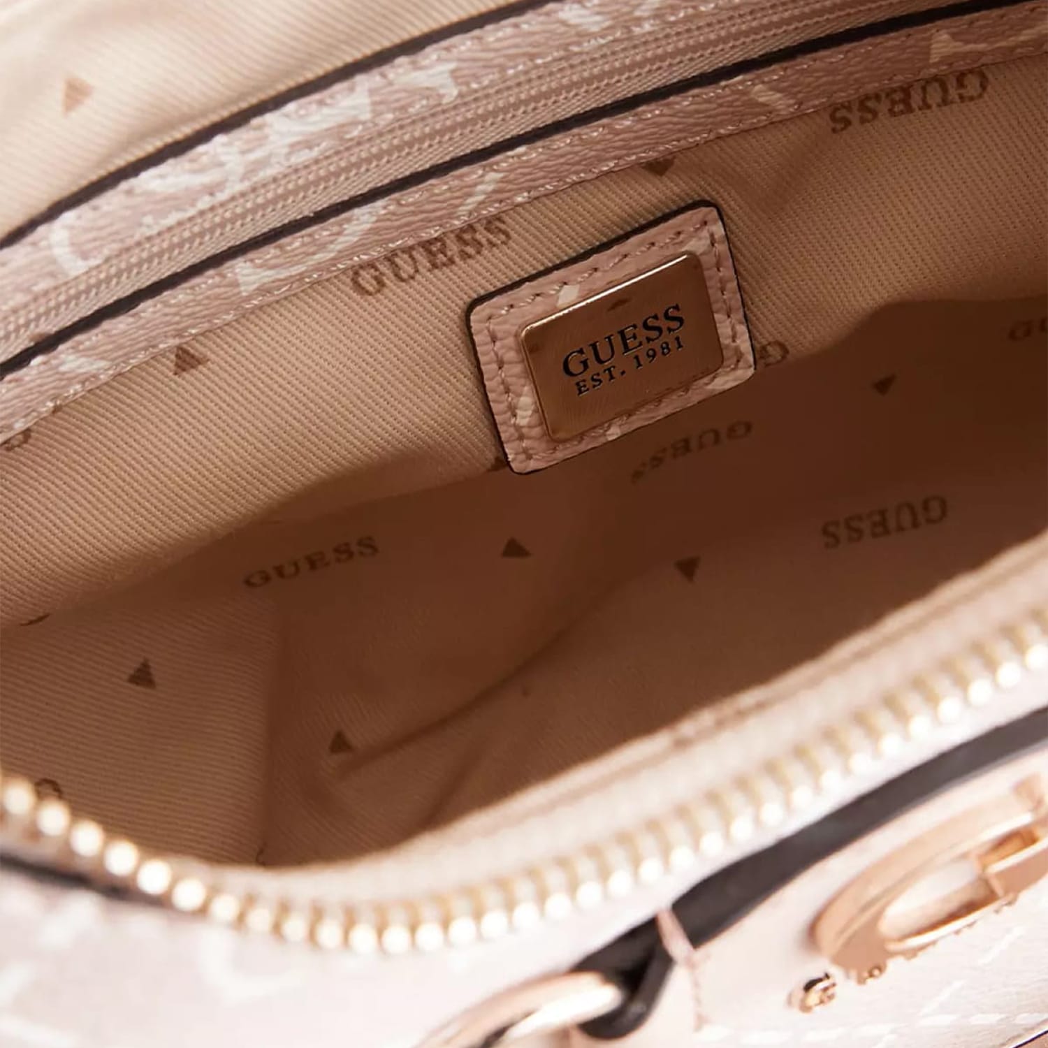 Γυναικείες Τσάντες Izzy.Sbag Nude ECOleather Guess