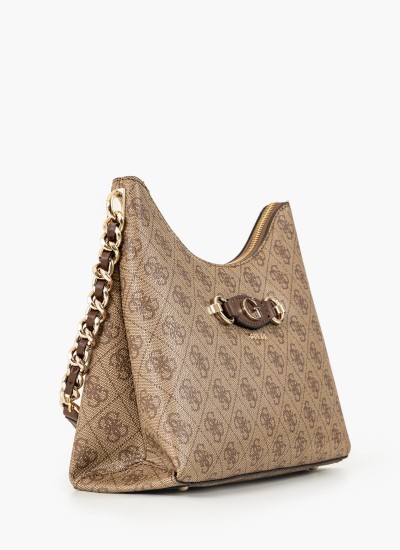 Ανδρικά Παπούτσια Casual Vibo.24 Μαύρο Δέρμα Guess