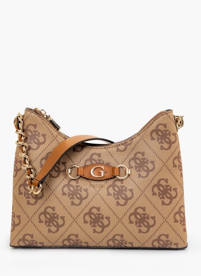 Ανδρικά Παπούτσια Casual Elba.B Άσπρο Δέρμα Guess