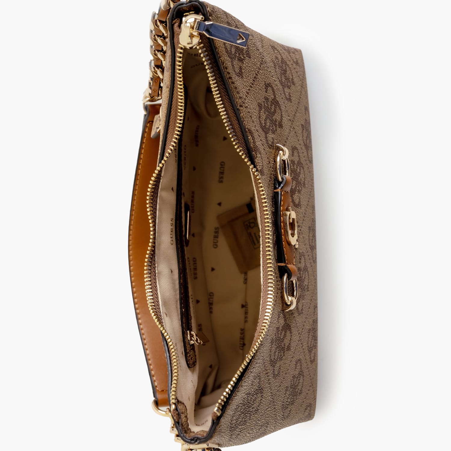 Γυναικείες Τσάντες Izzy.Shld Μπεζ ECOleather Guess Γυναικείες Τσάντες Izzy.Shld Μπεζ ECOleather Guess