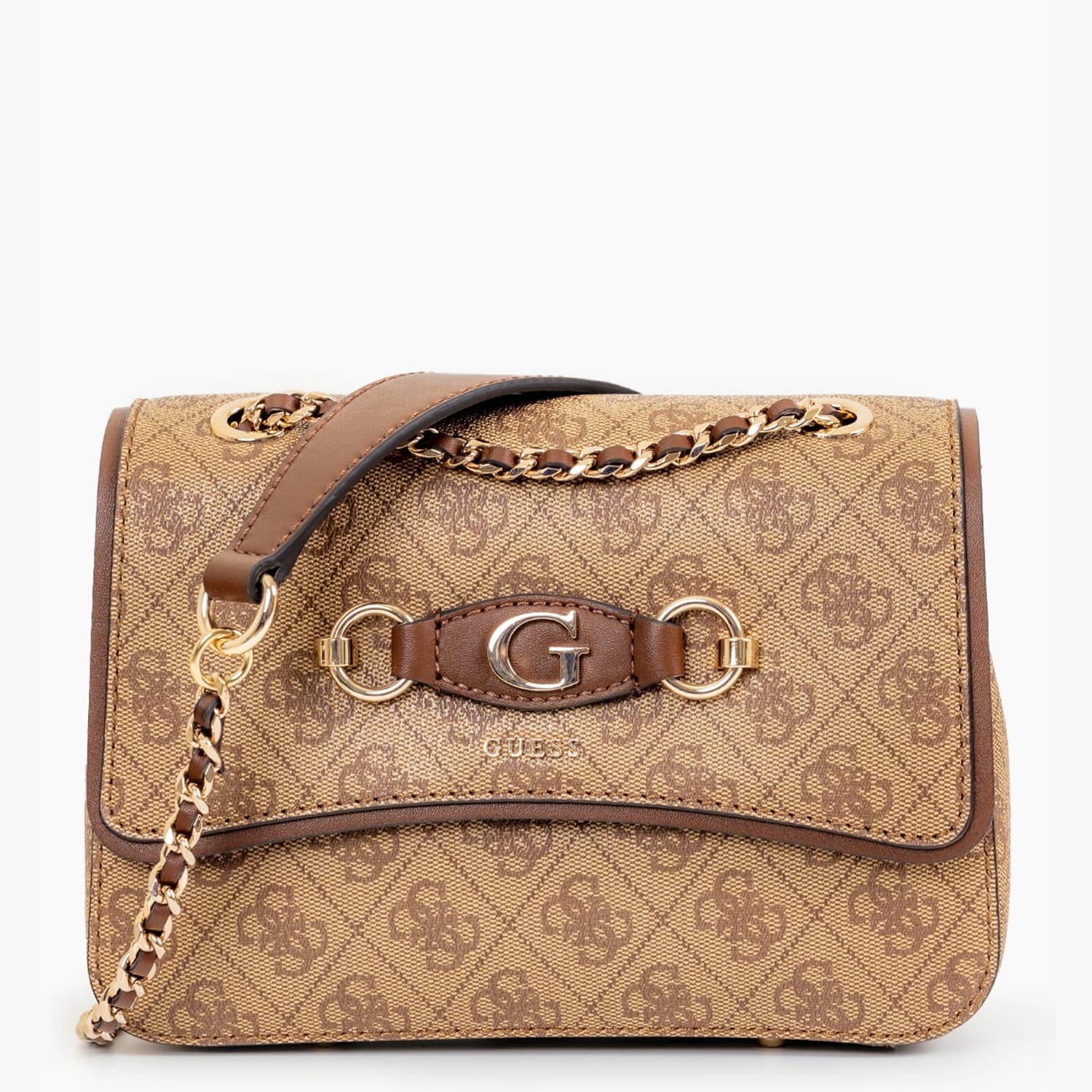 Γυναικείες Τσάντες Izzy2.Flap Μπεζ ECOleather Guess