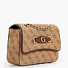 Γυναικείες Τσάντες Izzy2.Flap Μπεζ ECOleather Guess Γυναικείες Τσάντες Izzy2.Flap Μπεζ ECOleather Guess