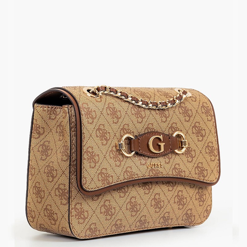 Γυναικείες Τσάντες Izzy2.Flap Μπεζ ECOleather Guess