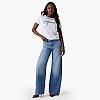 Γυναικείες Μπλούζες - Τοπ Jeans.Chain Άσπρο Βαμβάκι Guess