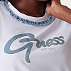 Γυναικείες Μπλούζες - Τοπ Jeans.Chain Άσπρο Βαμβάκι Guess