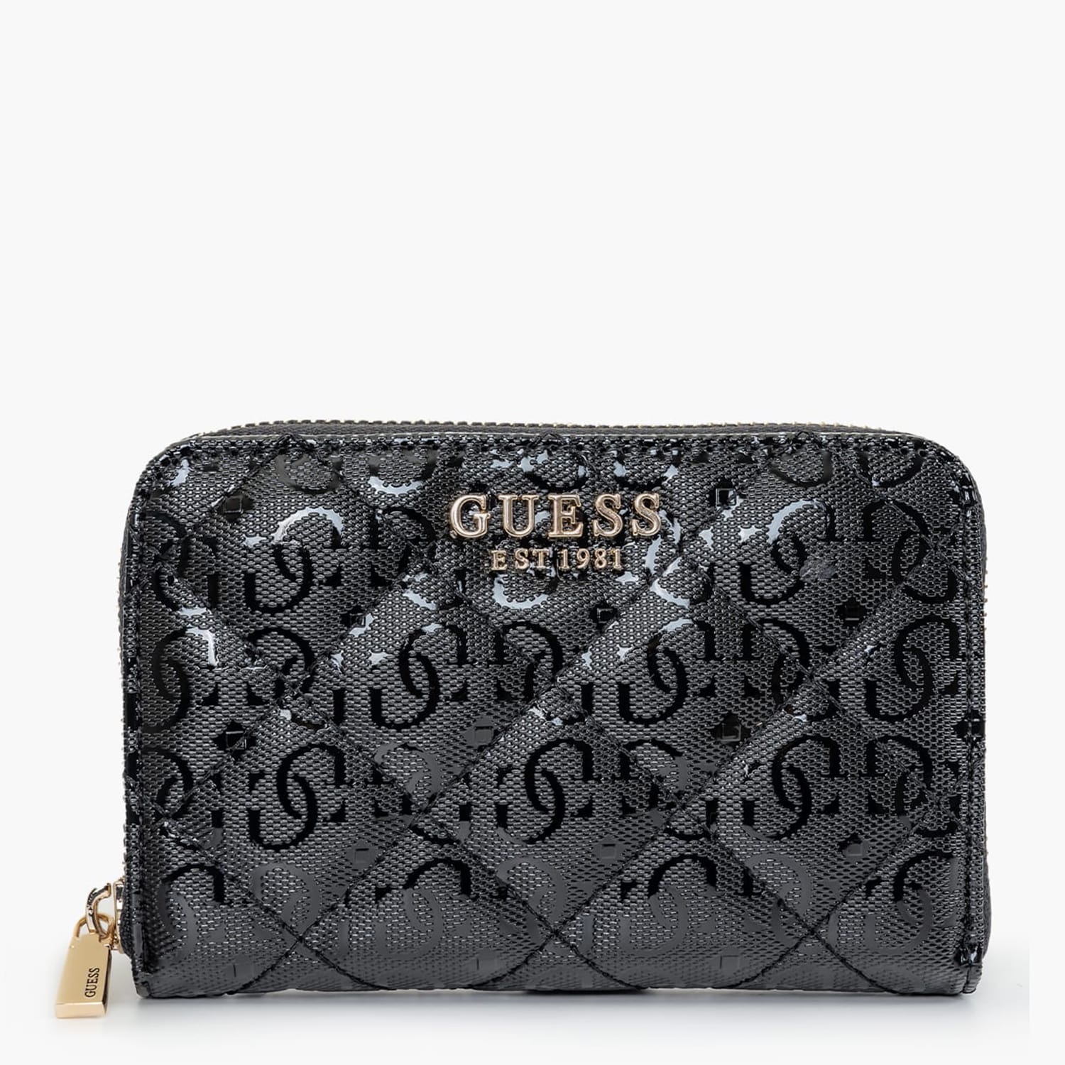 Γυναικεία Πορτοφόλια Lau.Slg Μαύρο ECOleather Guess