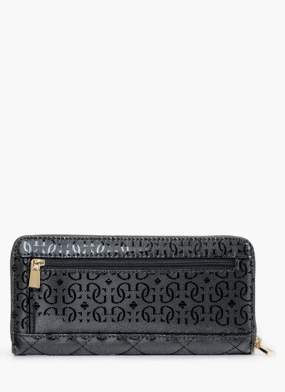 Γυναικεία Πορτοφόλια Must.Slip.Emb Μαύρο ECOleather Calvin Klein