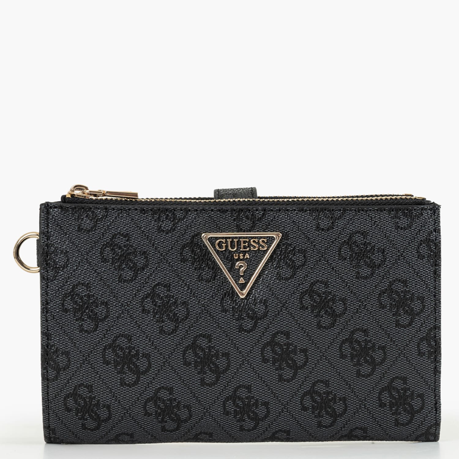 Γυναικεία Πορτοφόλια Laurel.Dbl Γκρι ECOleather Guess