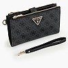 Γυναικεία Πορτοφόλια Laurel.Dbl Γκρι ECOleather Guess Γυναικεία Πορτοφόλια Laurel.Dbl Γκρι ECOleather Guess