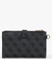 Γυναικεία Πορτοφόλια Laurel.Dbl Γκρι ECOleather Guess Γυναικεία Πορτοφόλια Laurel.Dbl Γκρι ECOleather Guess