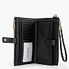 Γυναικεία Πορτοφόλια Laurel.Dbl Γκρι ECOleather Guess Γυναικεία Πορτοφόλια Laurel.Dbl Γκρι ECOleather Guess