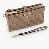 Γυναικεία Πορτοφόλια Laurel.Dbl Μπεζ ECOleather Guess Γυναικεία Πορτοφόλια Laurel.Dbl Μπεζ ECOleather Guess