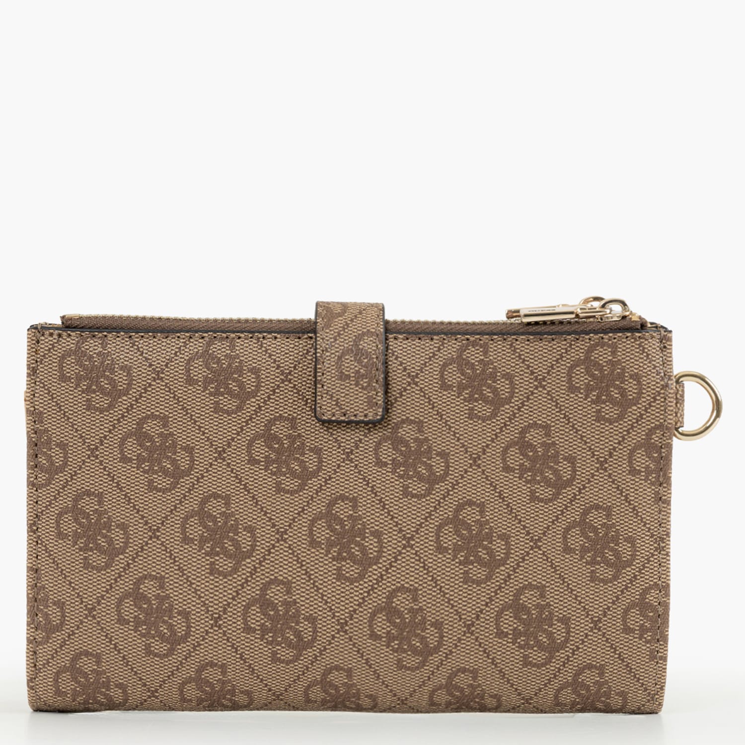 Γυναικεία Πορτοφόλια Laurel.Dbl Μπεζ ECOleather Guess Γυναικεία Πορτοφόλια Laurel.Dbl Μπεζ ECOleather Guess