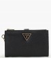 Γυναικεία Πορτοφόλια Laurel.Double Μαύρο ECOleather Guess Γυναικεία Πορτοφόλια Laurel.Double Μαύρο ECOleather Guess
