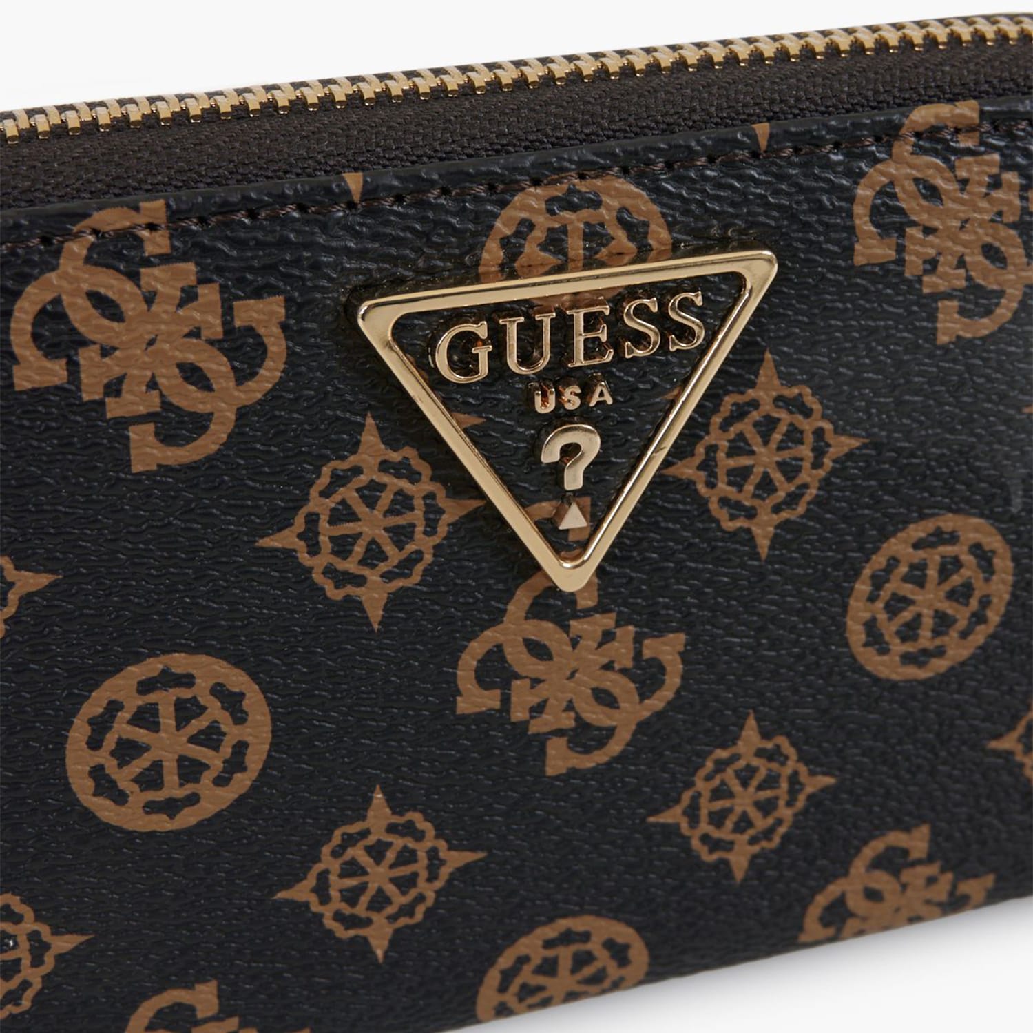 Γυναικεία Πορτοφόλια Laurel.Mdm Καφέ ECOleather Guess Γυναικεία Πορτοφόλια Laurel.Mdm Καφέ ECOleather Guess