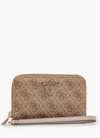Ανδρικά Παπούτσια Casual Elba.B Άσπρο Δέρμα Guess