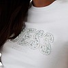 Γυναικείες Μπλούζες - Τοπ Lg.Lace Μπλέ Ανοιχτό Βαμβάκι Guess Γυναικείες Μπλούζες - Τοπ Lg.Lace Μπλέ Ανοιχτό Βαμβάκι Guess