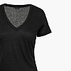 Women T-Shirts - Tops Light.Basic Black Lyocell Fabric Guess
