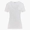 Women T-Shirts - Tops Light.Basic White Lyocell Fabric Guess Women T-Shirts - Tops Light.Basic White Lyocell Fabric Guess