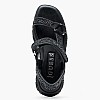 Women Platforms Low Lode Black Fabric Guess