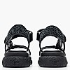Women Platforms Low Lode Black Fabric Guess