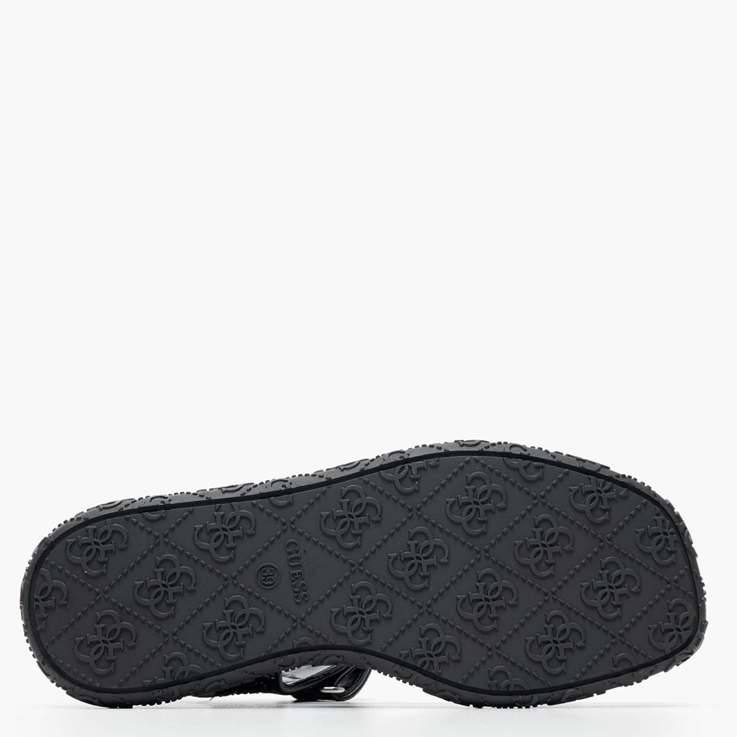Women Platforms Low Lode Black Fabric Guess