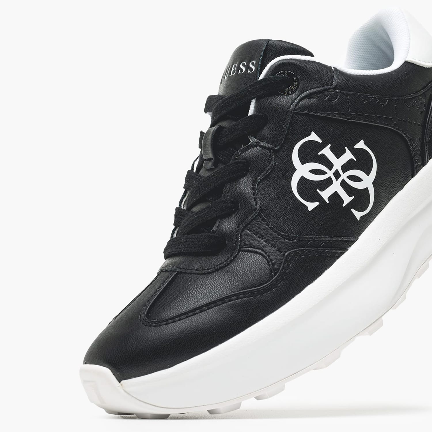 Γυναικεία Παπούτσια Casual Luckei.2 Μαύρο ECOleather Guess