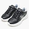 Women Casual Shoes Luckei.2 Black ECOleather Guess
