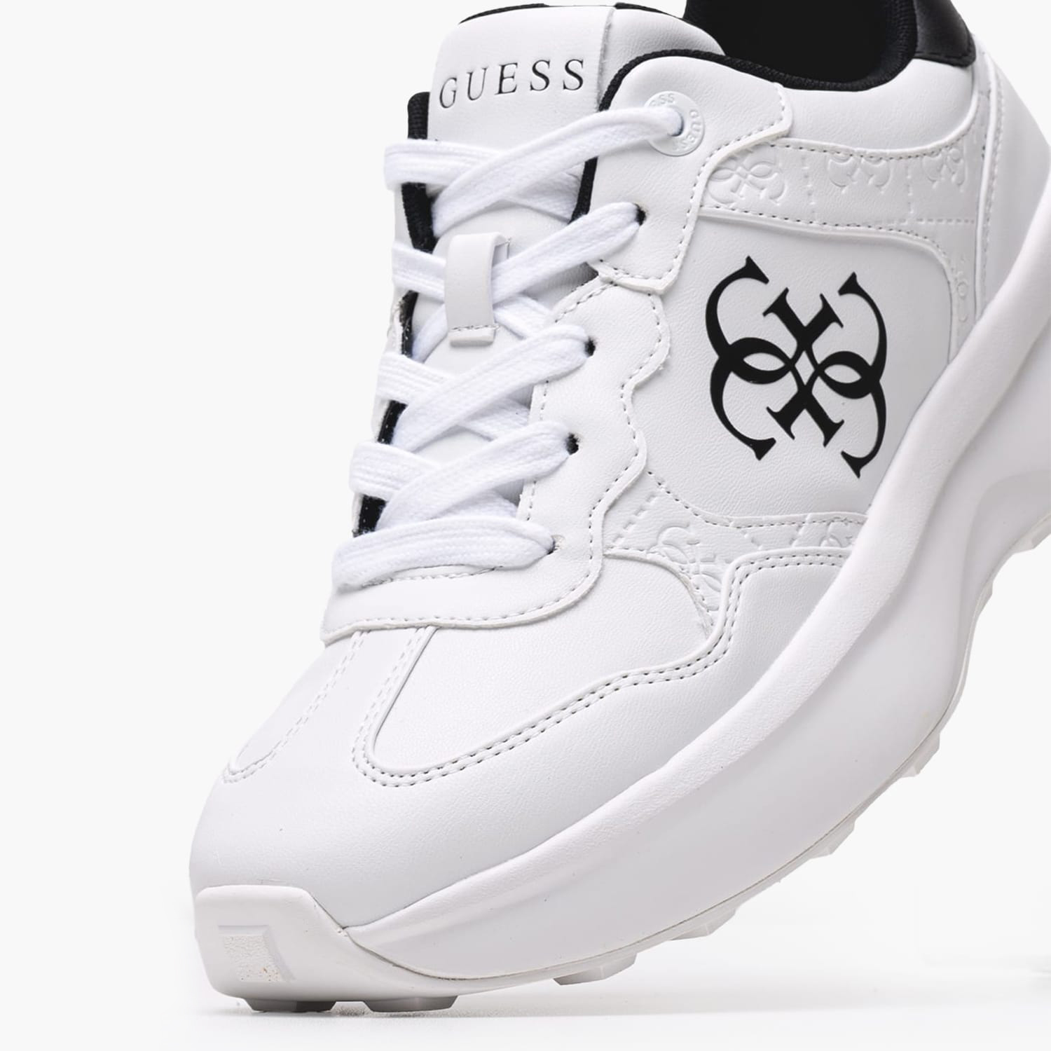 Γυναικεία Παπούτσια Casual Luckei.2 Άσπρο ECOleather Guess