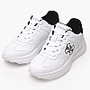 Women Casual Shoes Luckei.2 White ECOleather Guess Women Casual Shoes Luckei.2 White ECOleather Guess
