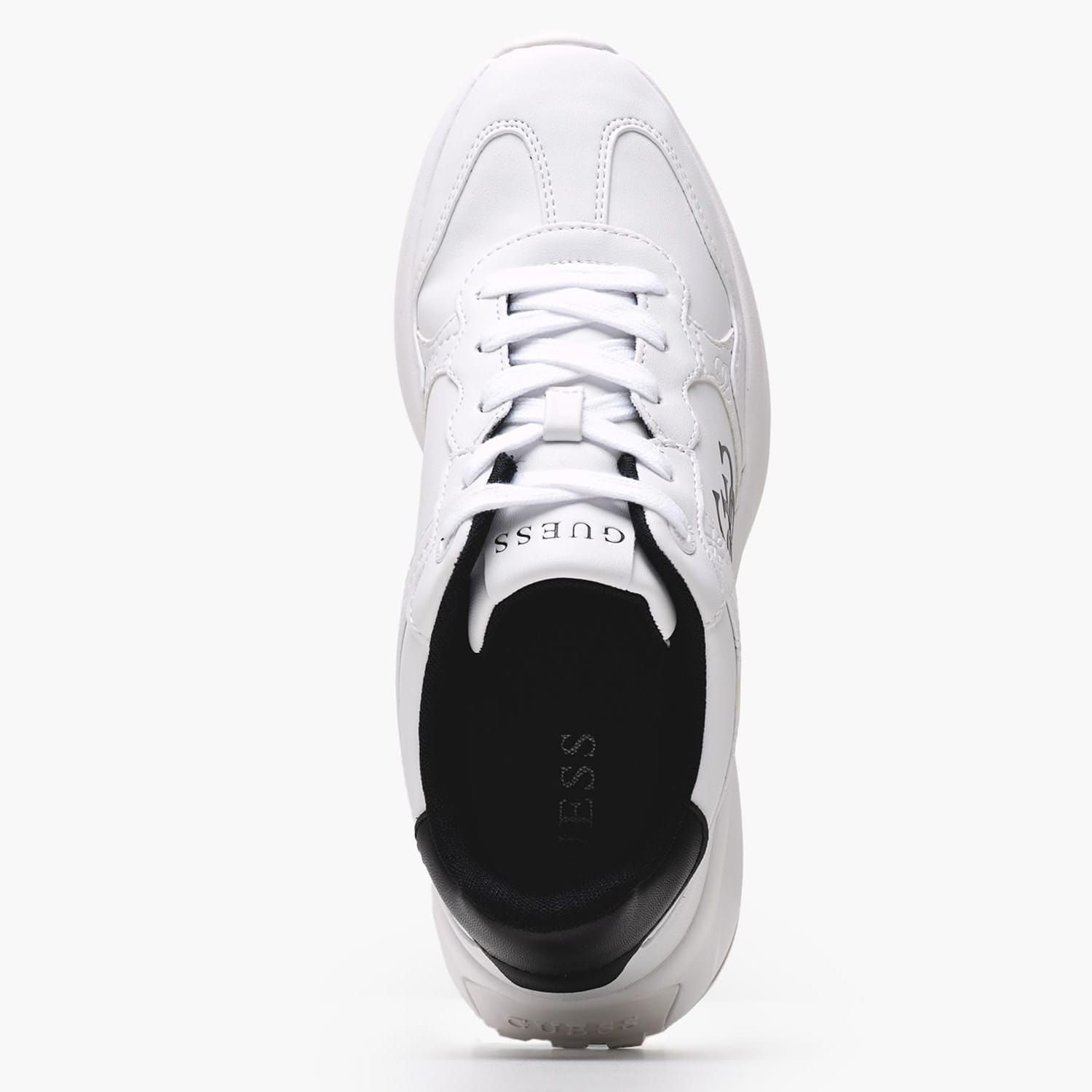 Women Casual Shoes Luckei.2 White ECOleather Guess Women Casual Shoes Luckei.2 White ECOleather Guess
