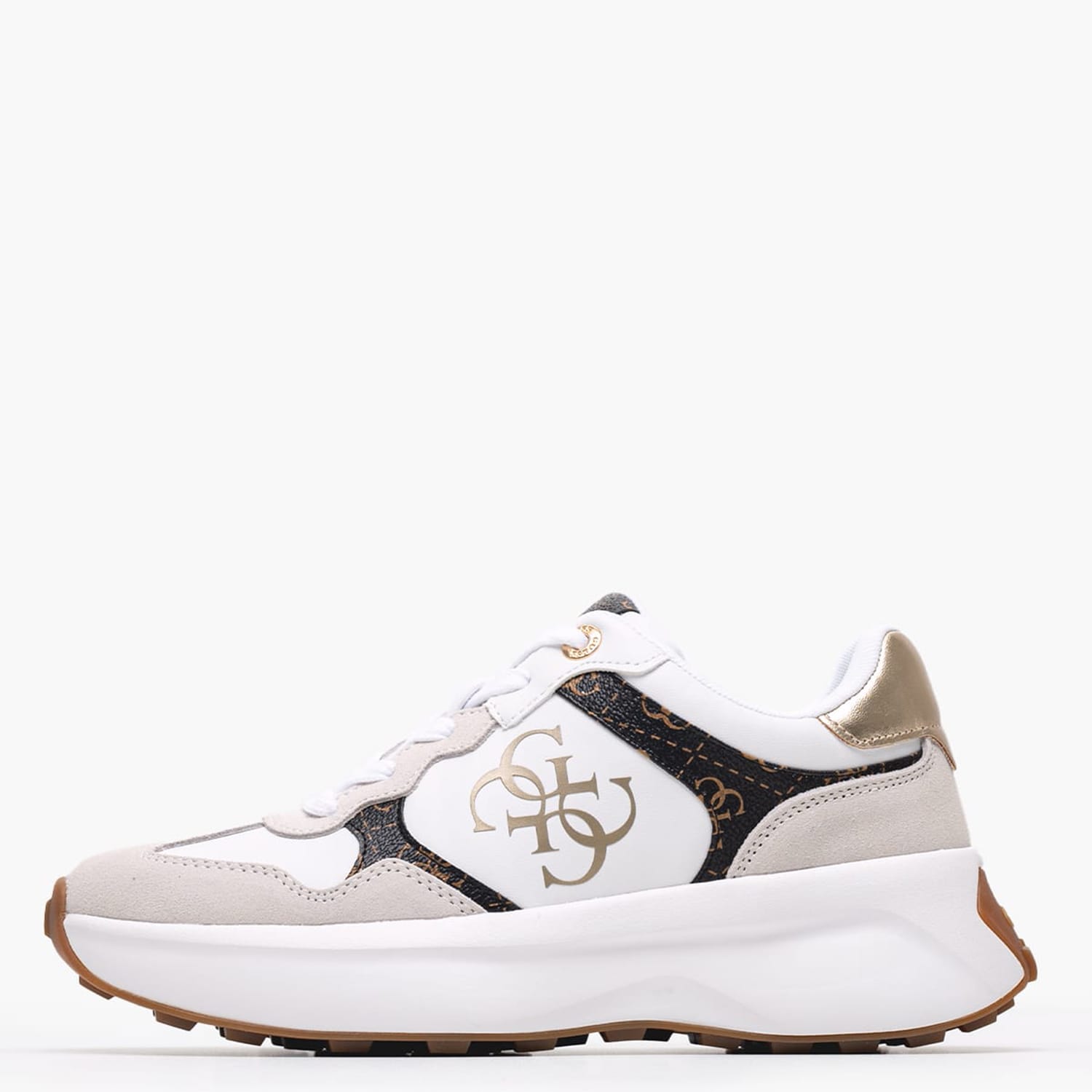 Γυναικεία Παπούτσια Casual Luckei.W Άσπρο ECOleather Guess