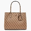 Γυναικείες Τσάντες Meridian.Tote Μπεζ ECOleather Guess Γυναικείες Τσάντες Meridian.Tote Μπεζ ECOleather Guess