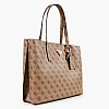 Γυναικείες Τσάντες Meridian.Tote Μπεζ ECOleather Guess Γυναικείες Τσάντες Meridian.Tote Μπεζ ECOleather Guess