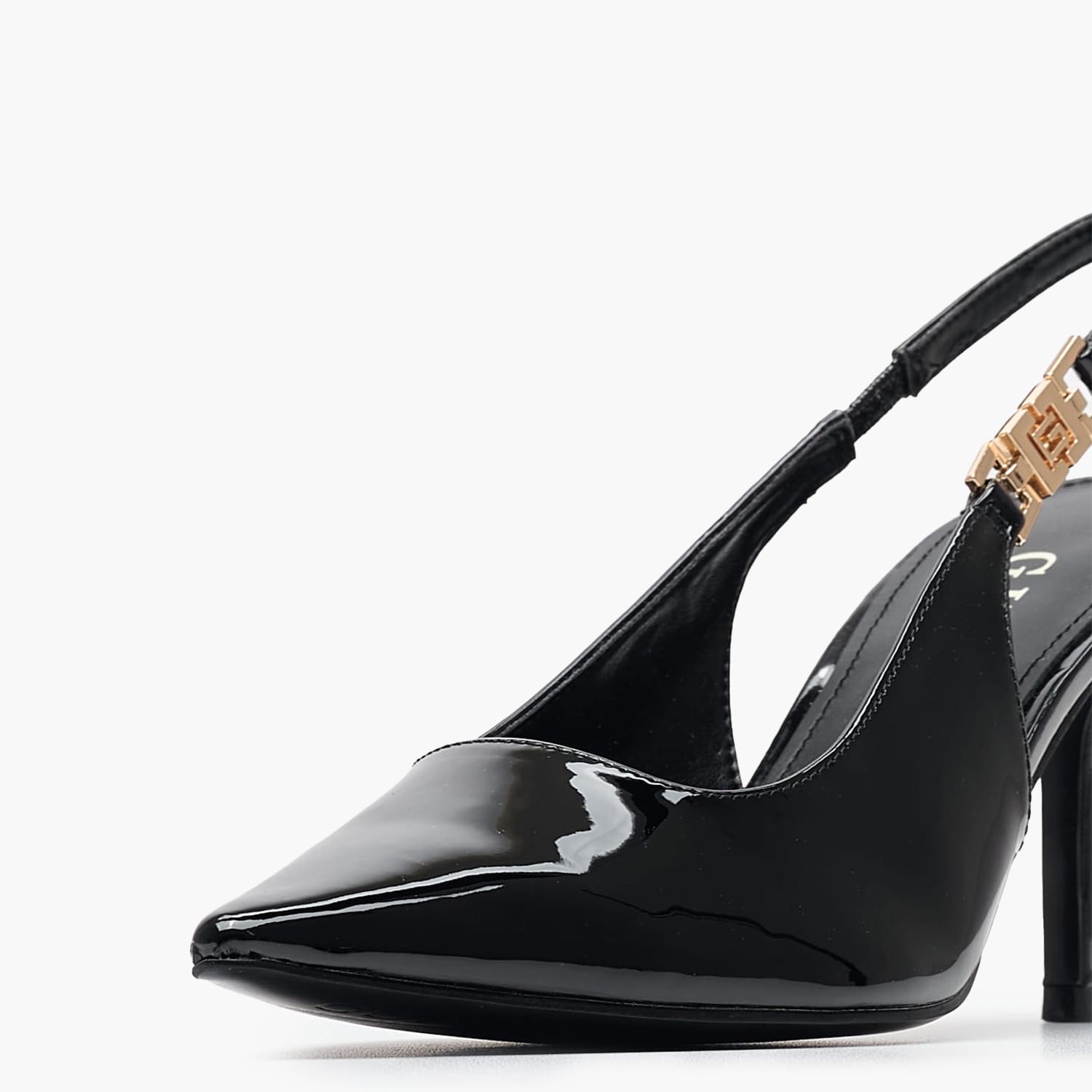 Γυναικείες Γόβες & Peeptoes Χαμηλές Nassha Μαύρο ECOleather Guess