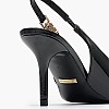 Γυναικείες Γόβες & Peeptoes Χαμηλές Nassha Μαύρο ECOleather Guess Γυναικείες Γόβες & Peeptoes Χαμηλές Nassha Μαύρο ECOleather Guess