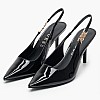 Γυναικείες Γόβες & Peeptoes Χαμηλές Nassha Μαύρο ECOleather Guess Γυναικείες Γόβες & Peeptoes Χαμηλές Nassha Μαύρο ECOleather Guess