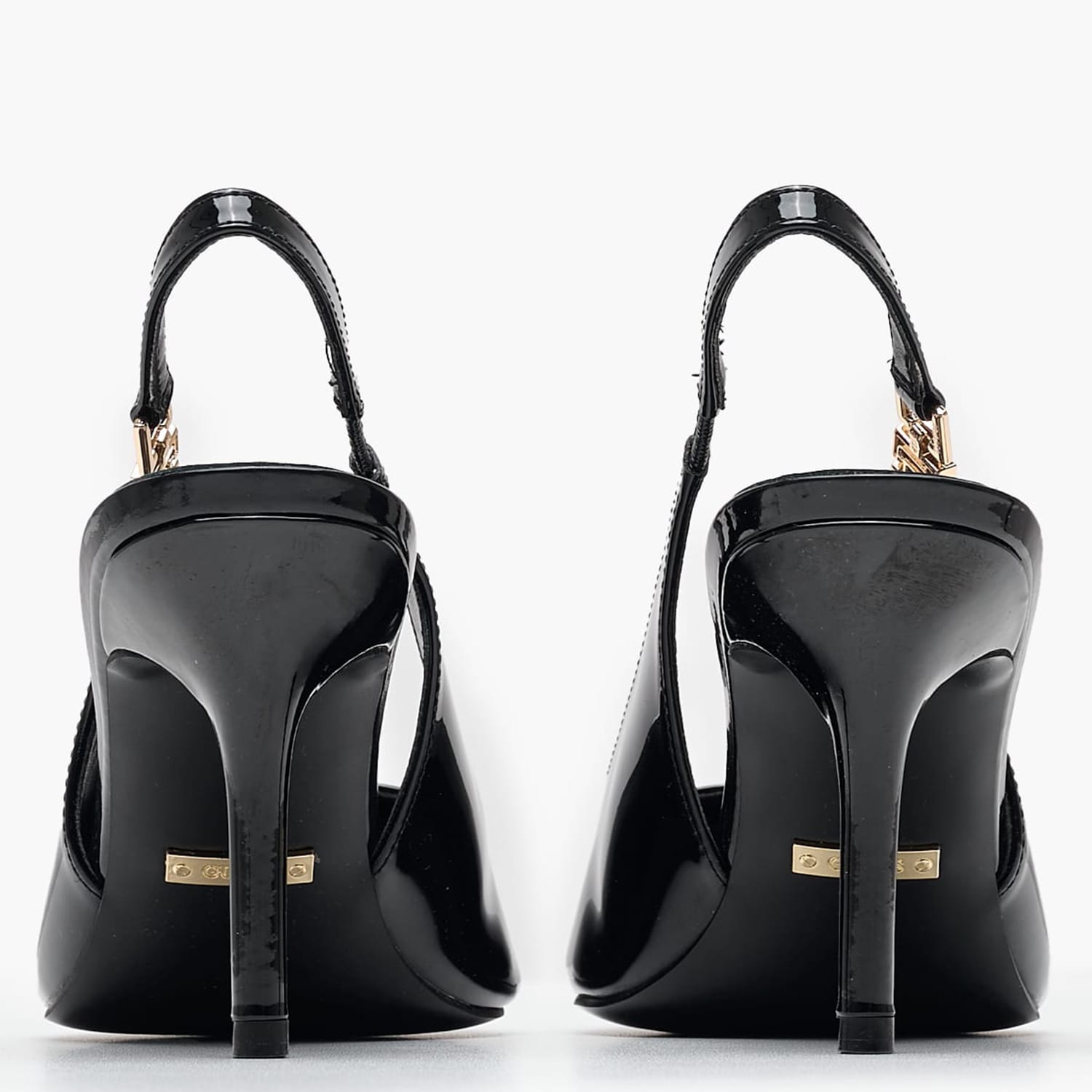 Γυναικείες Γόβες & Peeptoes Χαμηλές Nassha Μαύρο ECOleather Guess Γυναικείες Γόβες & Peeptoes Χαμηλές Nassha Μαύρο ECOleather Guess