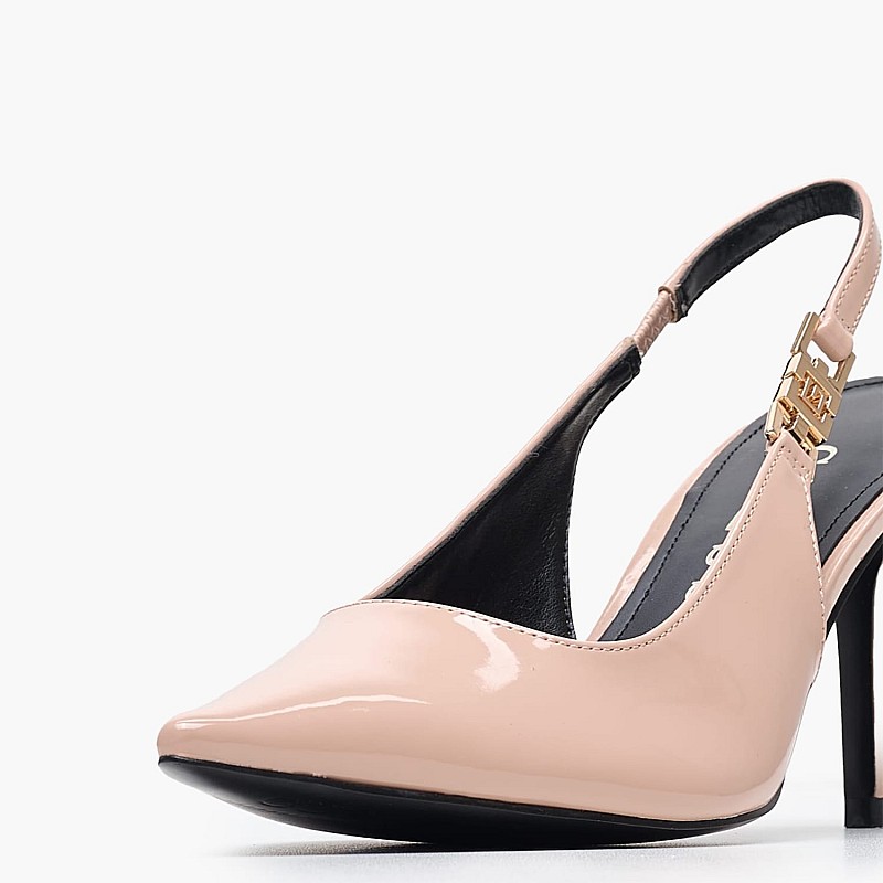 Γυναικείες Γόβες & Peeptoes Χαμηλές Nassha Nude ECOleather Guess