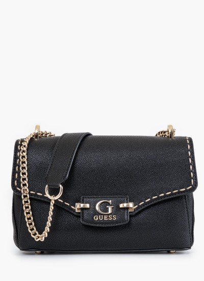 Γυναικεία Πορτοφόλια Emilee.Zip Μαύρο ECOleather Guess
