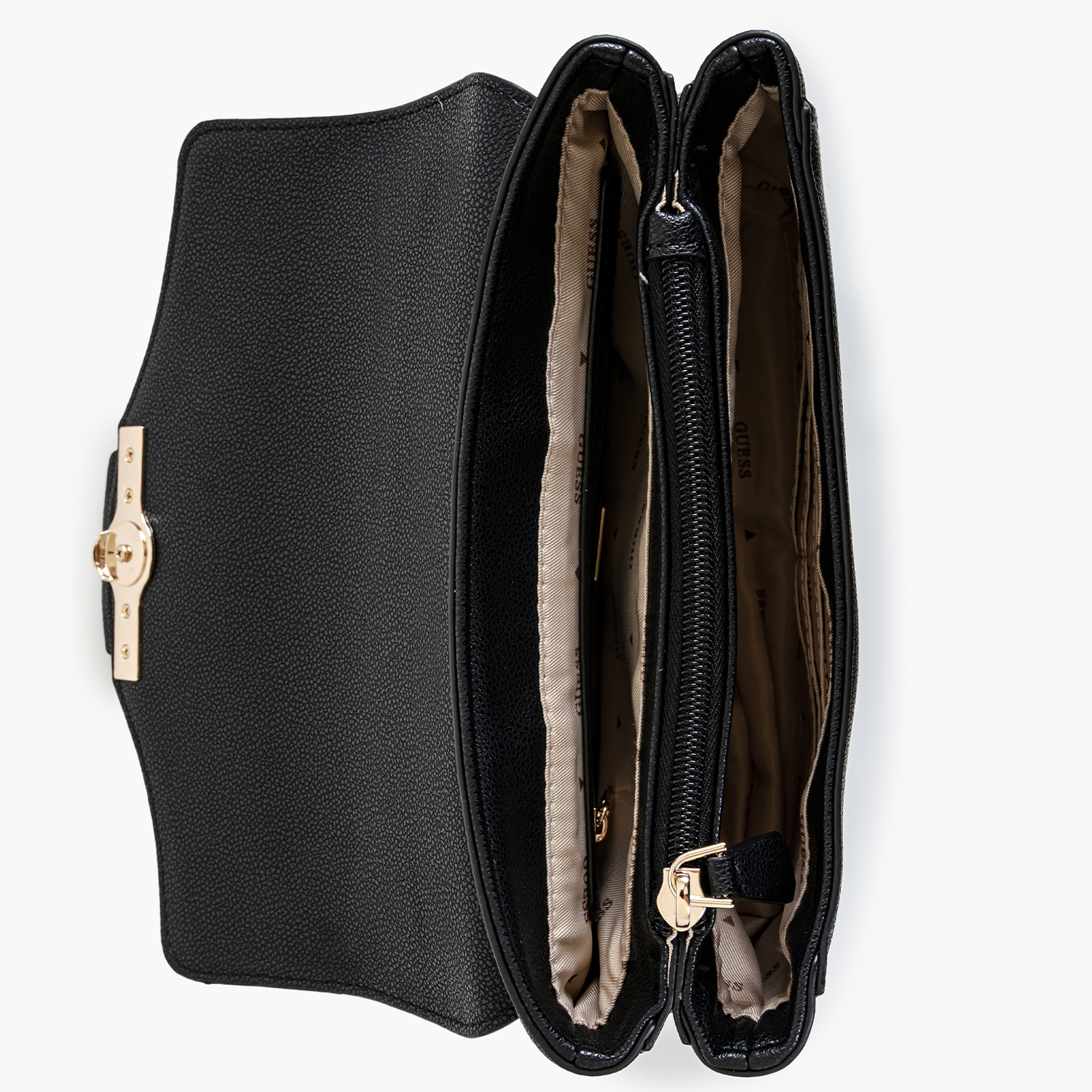 Women Bags Nastra Black ECOleather Guess