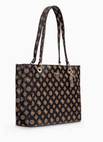 Γυναικεία Πορτοφόλια Emilee.Zip Μαύρο ECOleather Guess
