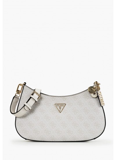 Γυναικείες Τσάντες Noelle.Bg Μπεζ ECOleather Guess
