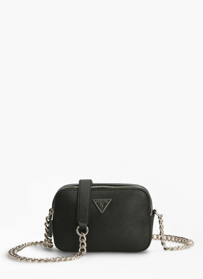 Ανδρικά Παπούτσια Casual Elba.B Άσπρο Δέρμα Guess