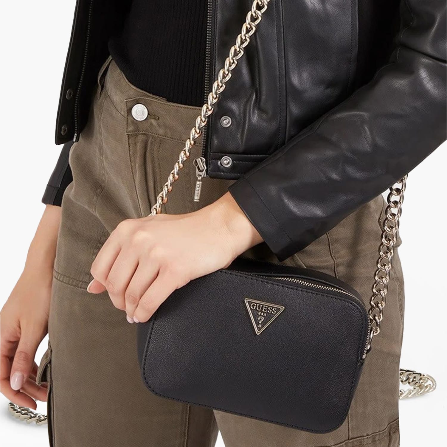 Γυναικείες Τσάντες Noelle.Crosscam Μαύρο ECOleather Guess