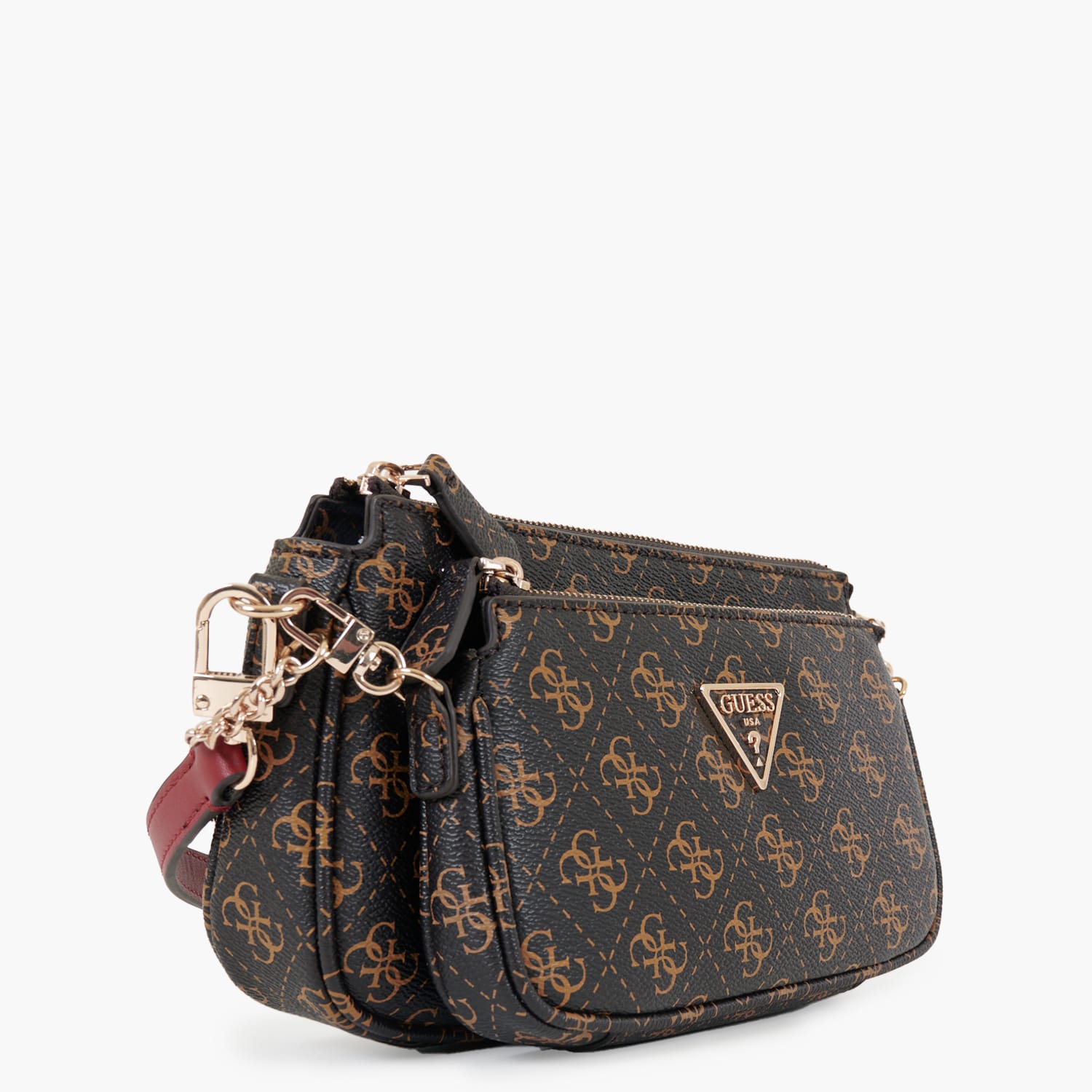 Γυναικείες Τσάντες Noelle.Pouch.B Καφέ ECOleather Guess
